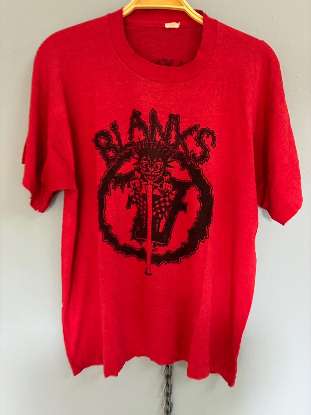 Vintage 90s Blanks 77 Punk Band T Shirt - Etsy