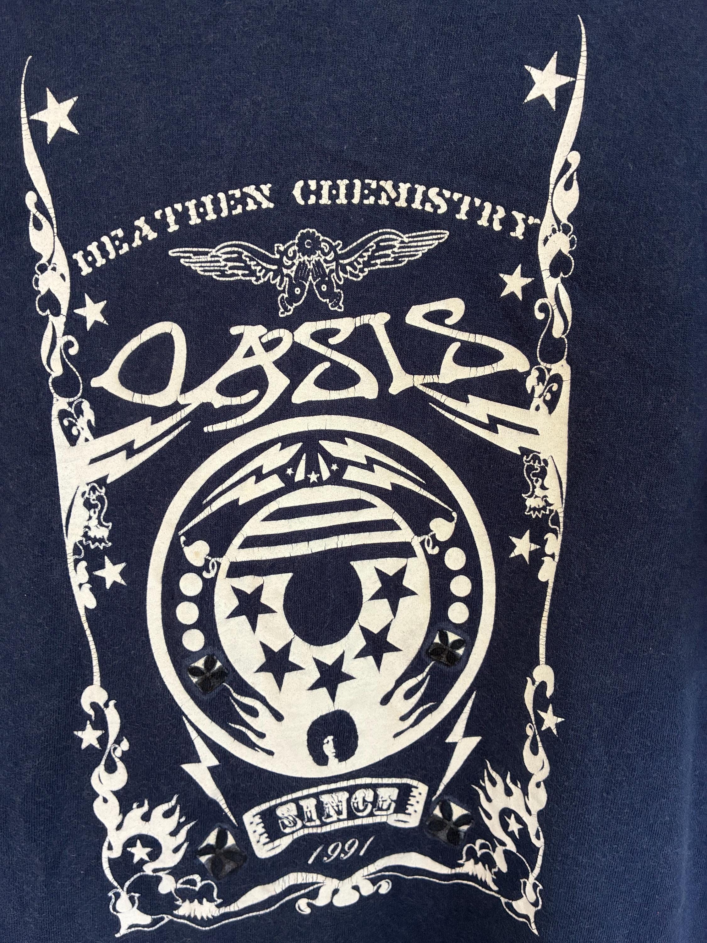 Vintage Y2K Oasis Heathen Chemistry Album Britpop Band T Shirt - Etsy
