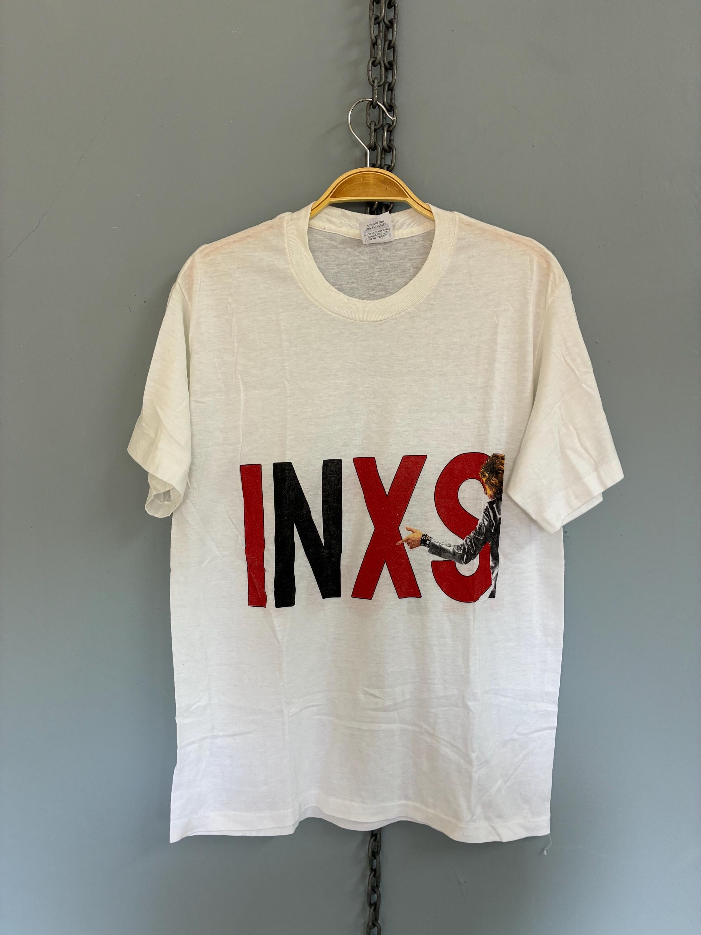 INXS インエクセス 1980年代ヴィンテージバンドTシャツ Vintage 80s INXS KICK Rock New Wave Band T Shirt - Etsy