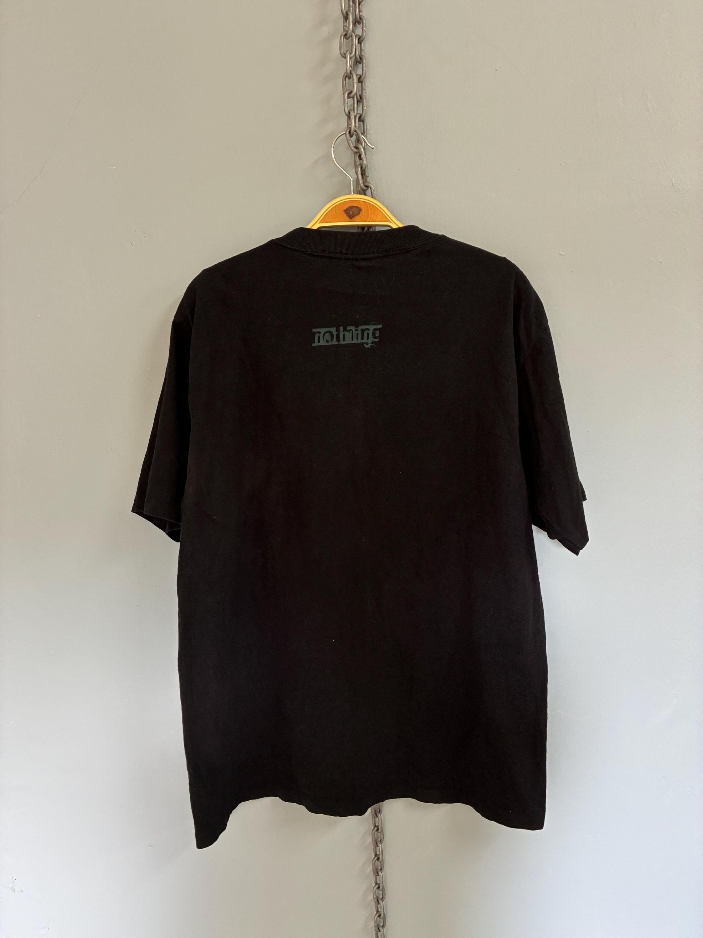 Vintage 90s Nine Inch Nails NIN Nothing Rock Band T Shirt - Etsy