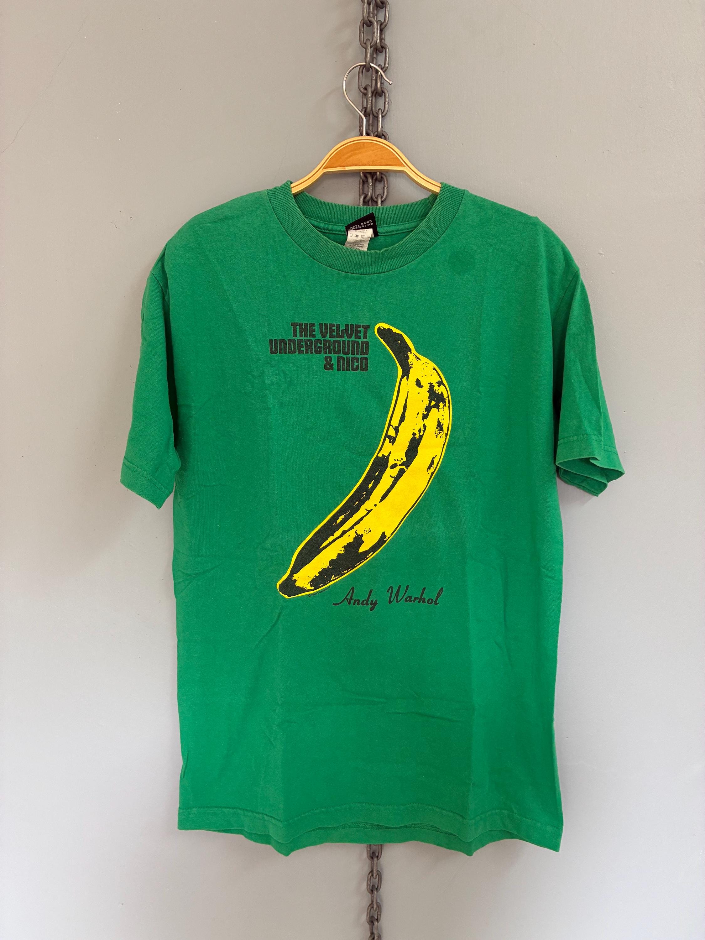 Vintage Y2K the Velvet Underground & Nico Band Andy Warhol Art