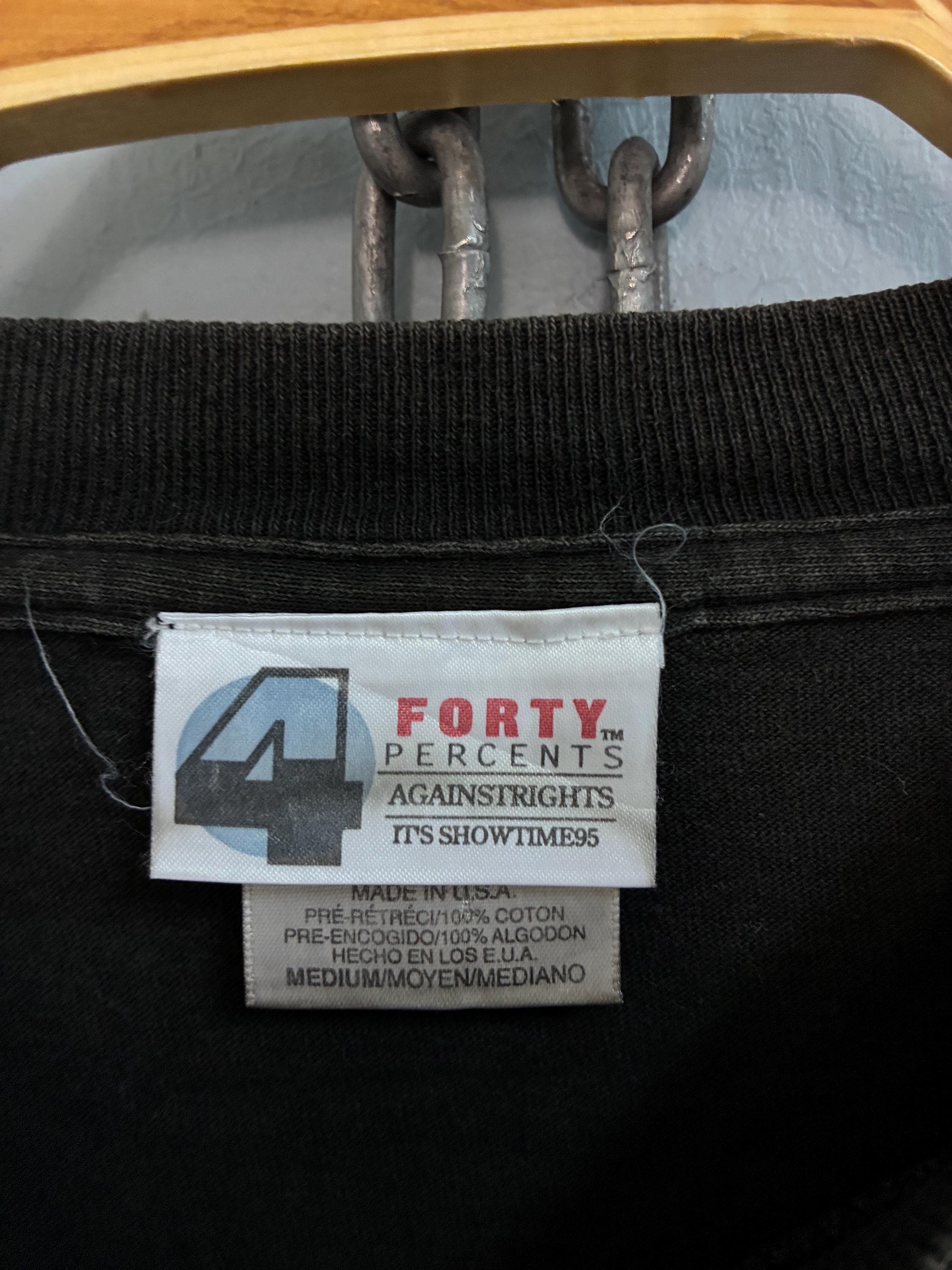 Vintage 90s Forty Percent Against Right FPAR T Shirt - Etsy