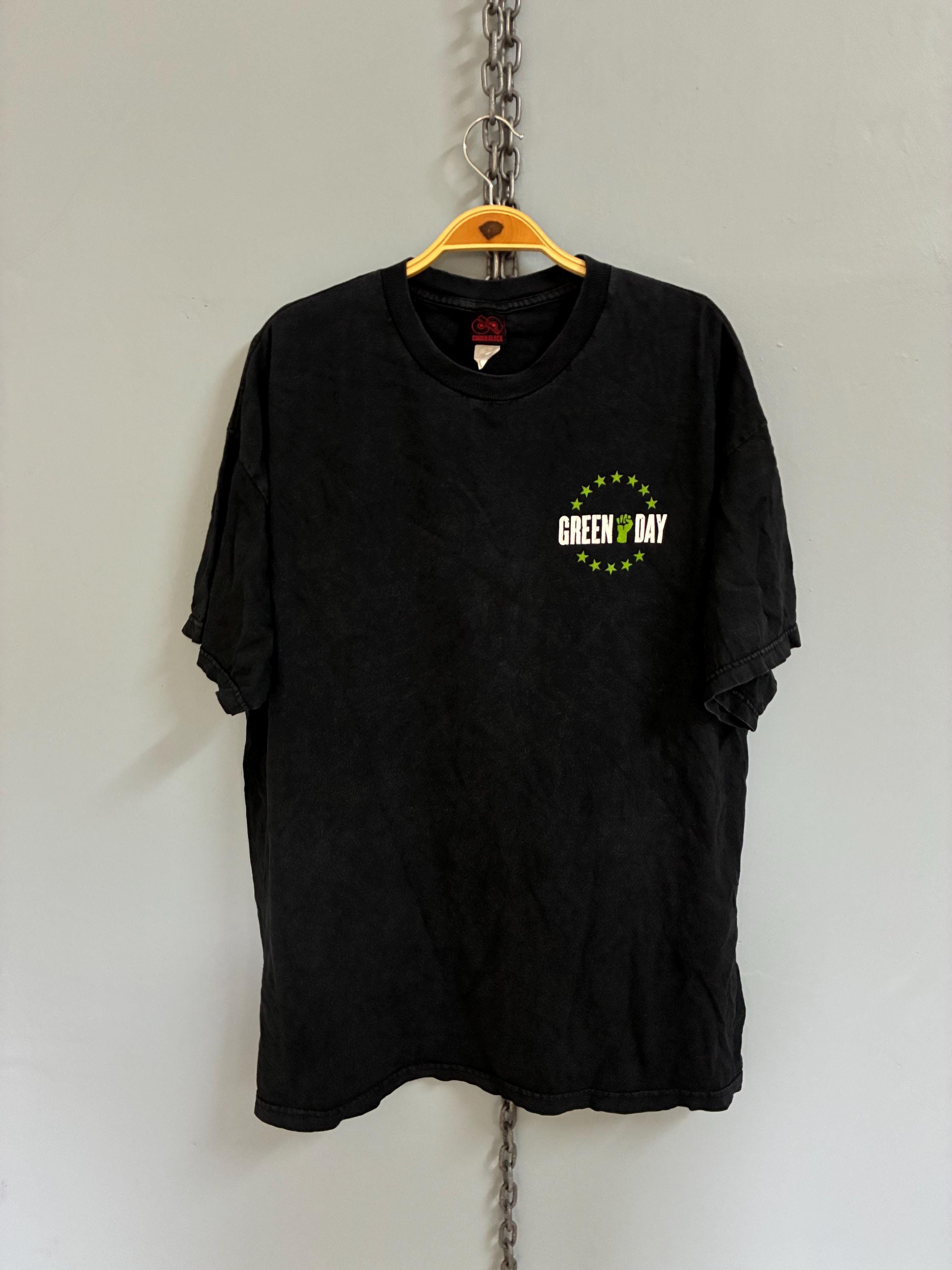 Vintage Y2K Green Day American Idiot Punk Band T Shirt - Etsy
