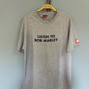 Listen to Bob Marley Shirt - Etsy