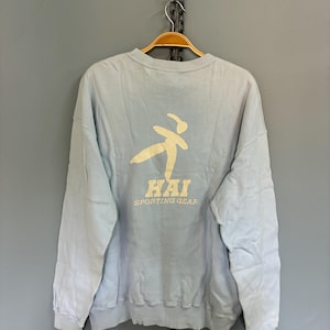 トップス Archive Hai Sporting Gear Border Sleeves Hai Sporting Gear - Etsy