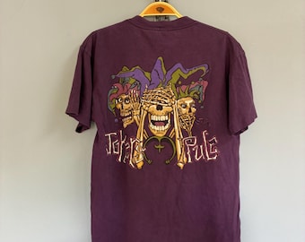 Vintage jaren 90 Bullhead Streetwear Joker Pule-T-shirt
