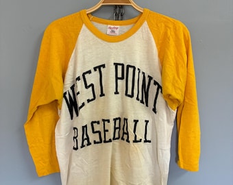 Vintage 70s West Point Baseball raglan shirt