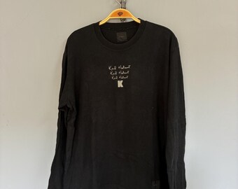 Vintage Karl Helmut-T-shirt jaren 90 met lange mouwen