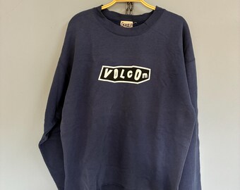 Vintage jaren 90 Volcom Skateboard Streetwear-sweater