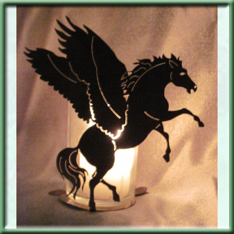 Pegasus Votive Candleholder Etsy