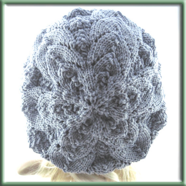 Light Heather Knit Slouch Hat Machine Wash and Dry Made in USA Etsy