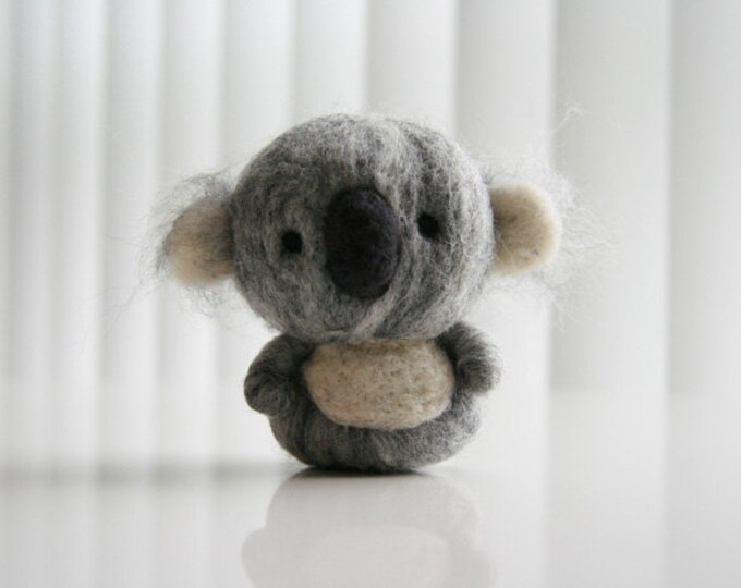 Needle Felted Koala Bear Etsy