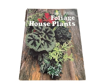 Time Life Foliage House Plants Encyclopedia Gardening Book 1976 revised edition