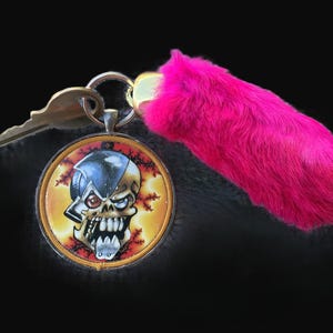 90s Collectible POG Rabbit's Foot Keychains