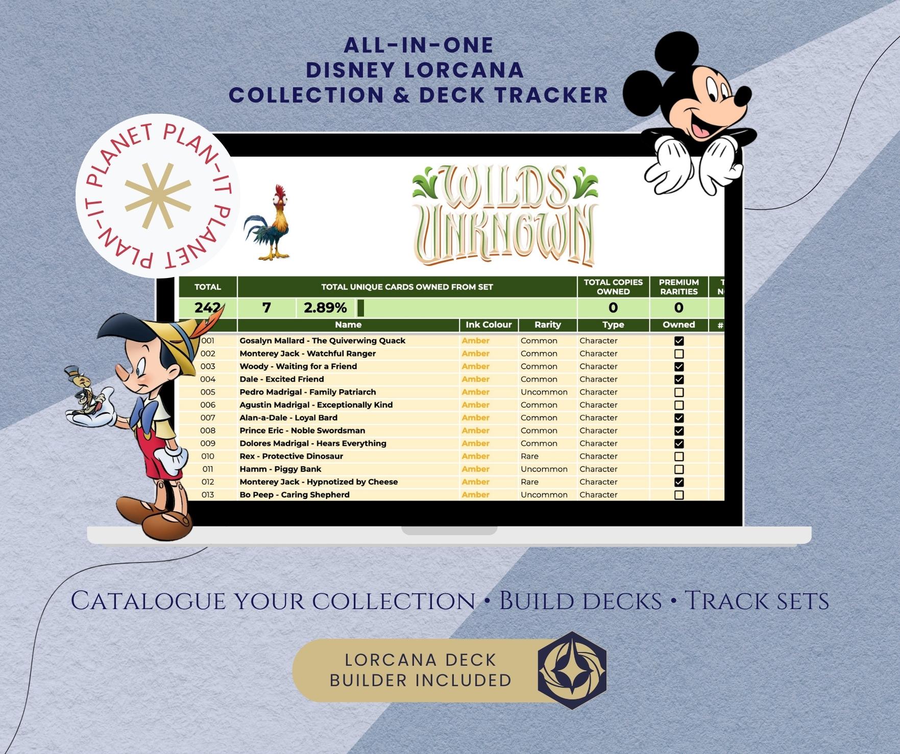 lorcana card tracker Lorcana Tracker | Printable Lore Notepad | TCG Match Log Sheet for  Competitive Play