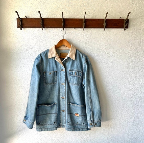 Ralph Lauren Denim Chore Coat Womens 