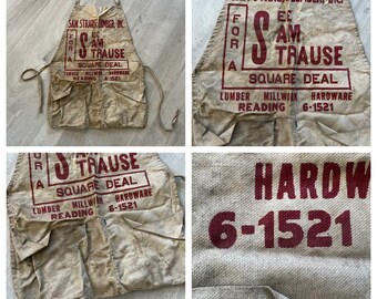 cutlass Vintage LUMBER APRON ×2 Vintage Lumber Apron - Etsy