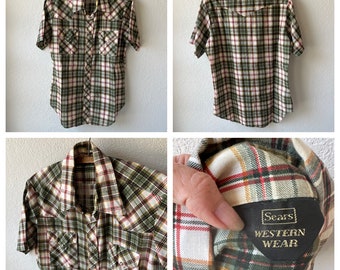 【2plan】Ete 09 Vintage Pocket Check Short Sleeve Shirt 71GSL-tFb4L.jpg