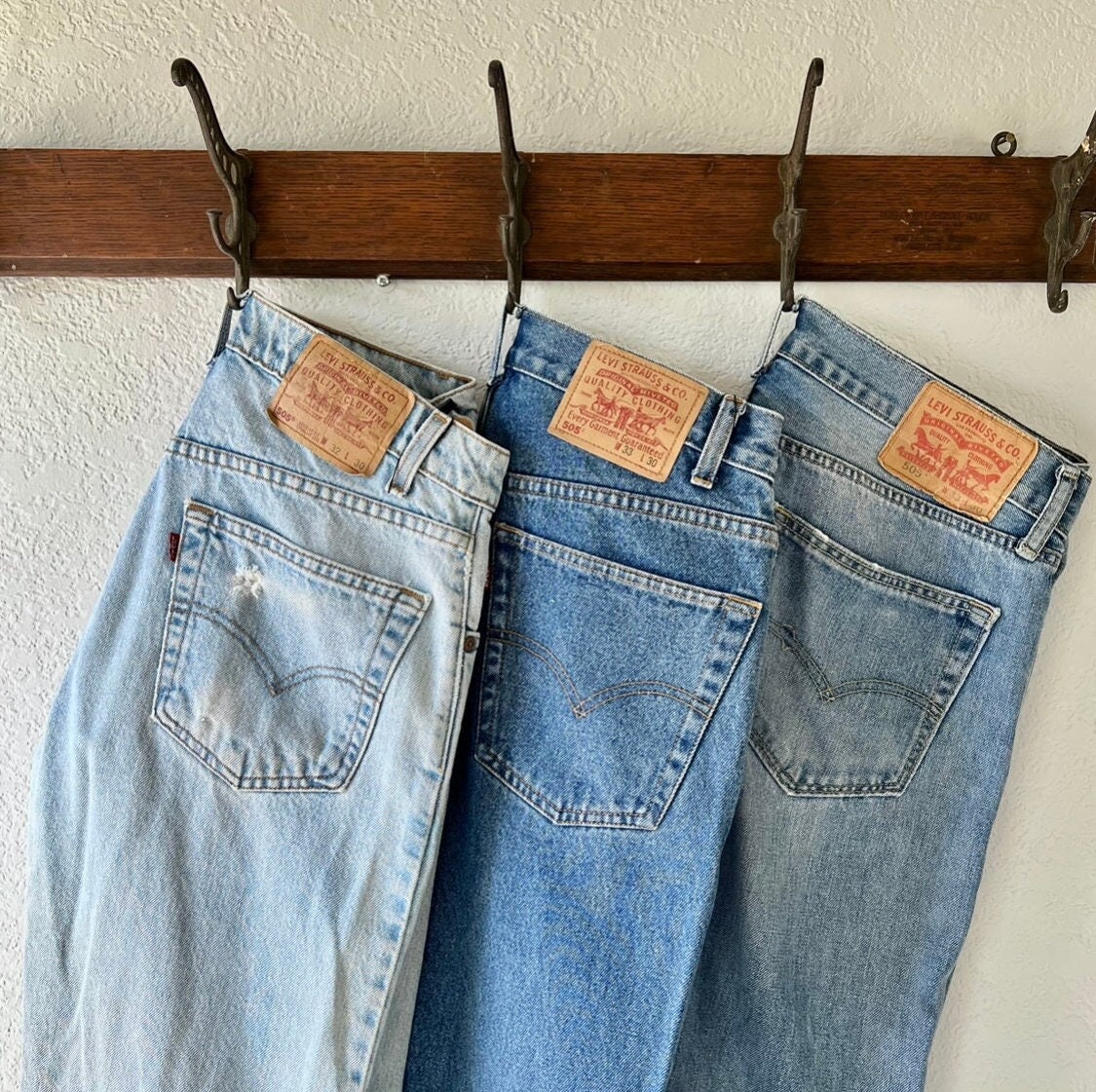 Levis 505 32x30 - Etsy