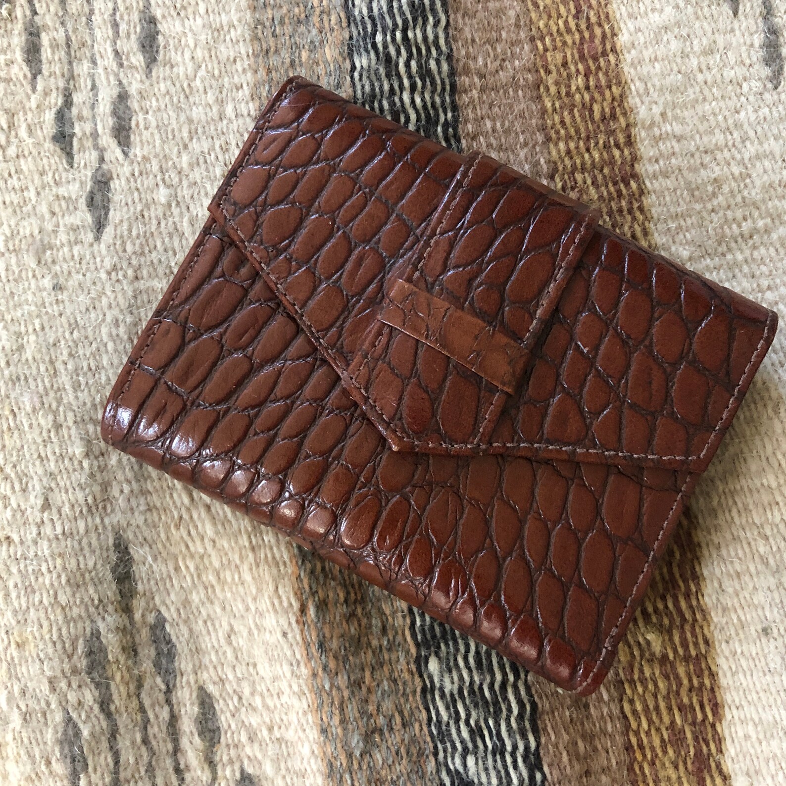Vintage leather wallets Etsy