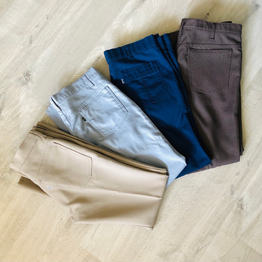 Vintage Levis Wrangler Western Pants Slacks Dress Pant