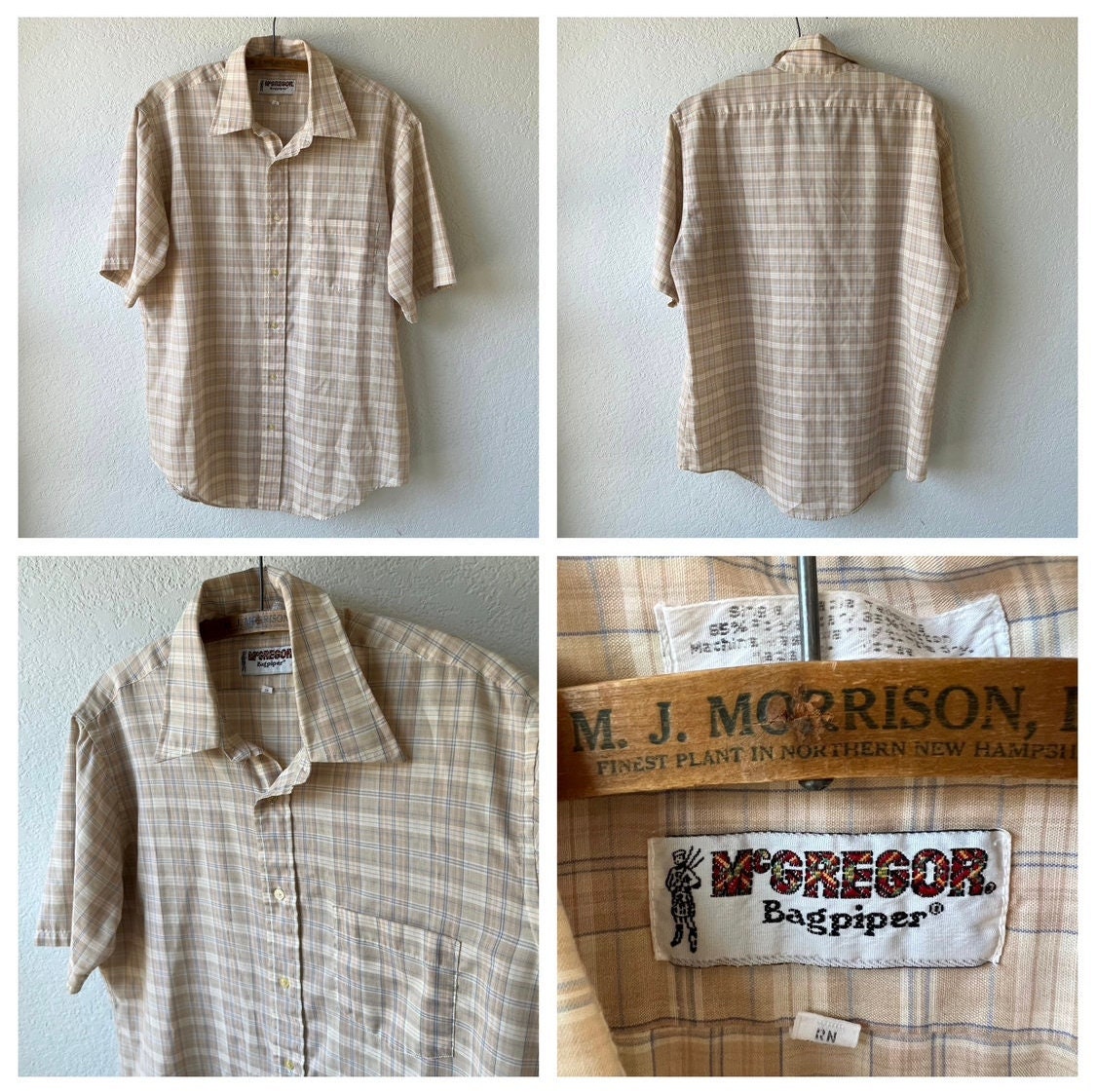 【2plan】Ete 09 Vintage Pocket Check Short Sleeve Shirt 71GSL-tFb4L.jpg