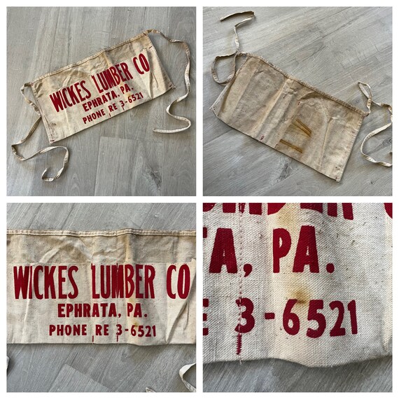 Vintage lumber Apron - Gem