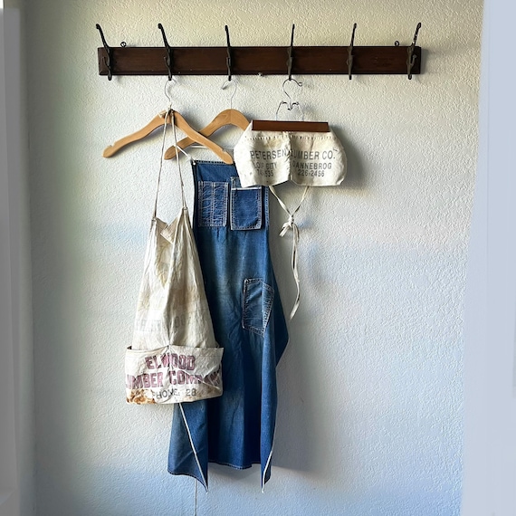 新作揃え Vintage Lumber Apron - Etsy アンティーク雑貨