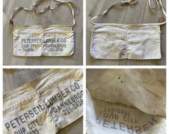 Vintage Lumber Apron - Etsy