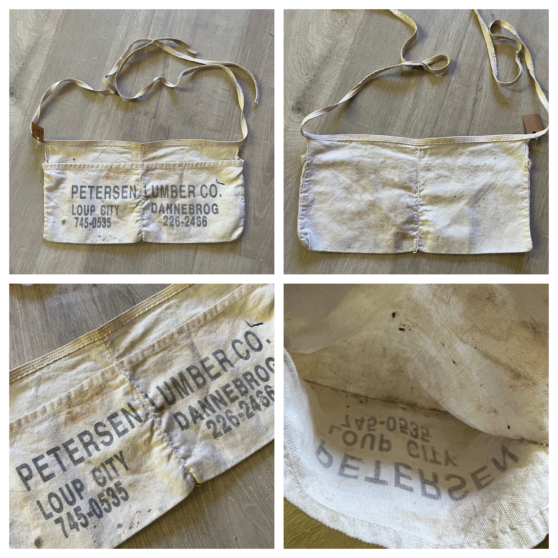 Vintage Lumber Apron - Etsy