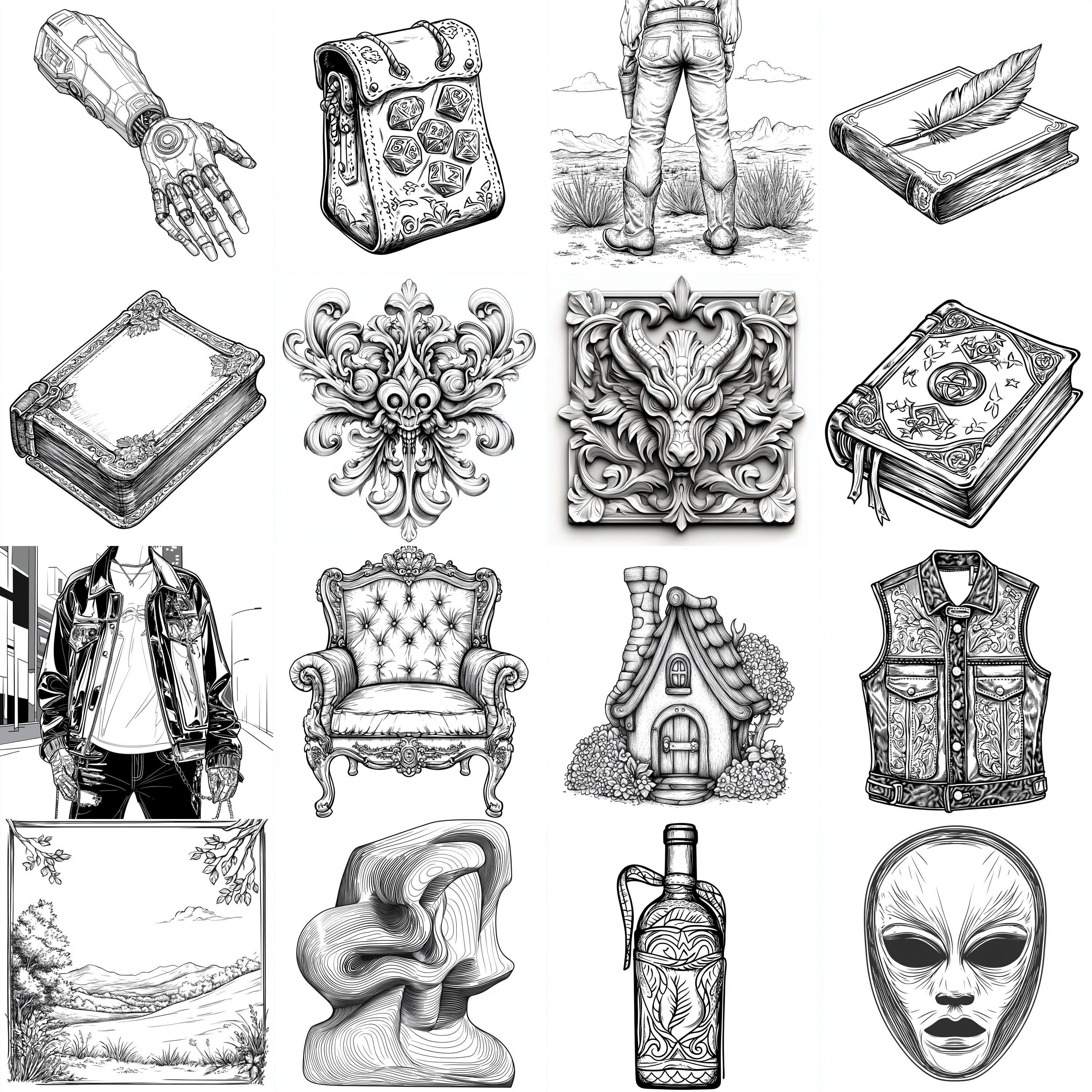 111+ Procreate Tooled Leather Brushes | Procreate Stamps | PNG Files ...