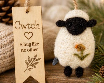 Sheep Bookmark  Handmade Reading Gift | Book Lover Gift | Made in Wales