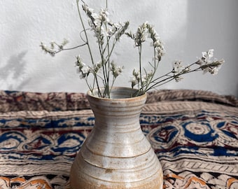 手作りのテラコッタ花瓶｜陶器のつぼ型花瓶｜鉢