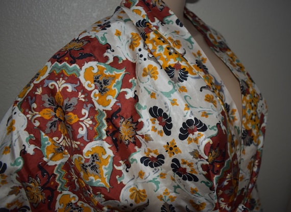 Vintage Oriental Style Dress 60's Star of Siam Han