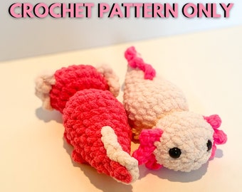 Crochet Axolotl Pattern