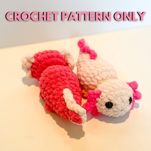 Crochet Axolotl Pattern