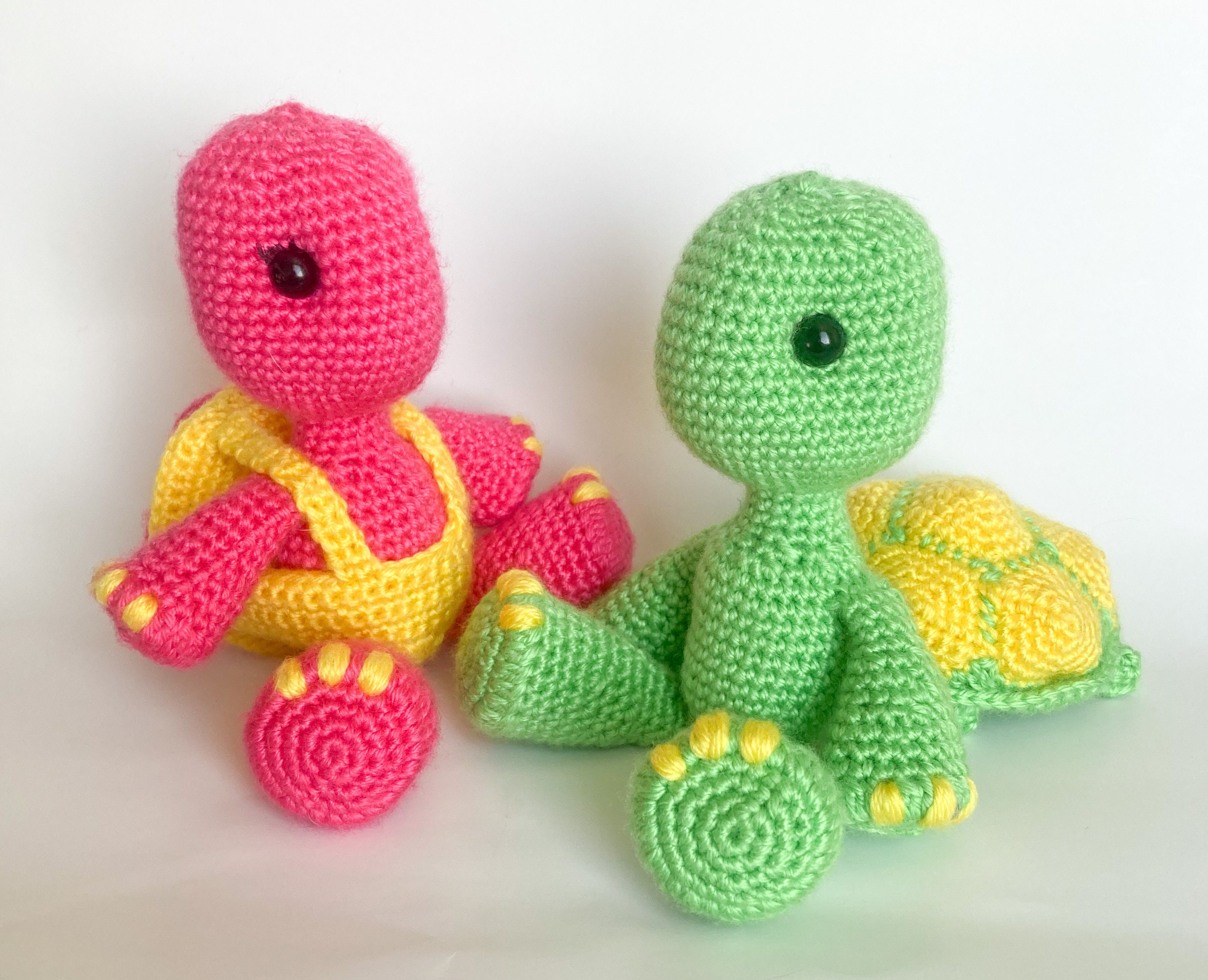 Crochet Turtle With Removable Shell Pattern - Etsy
