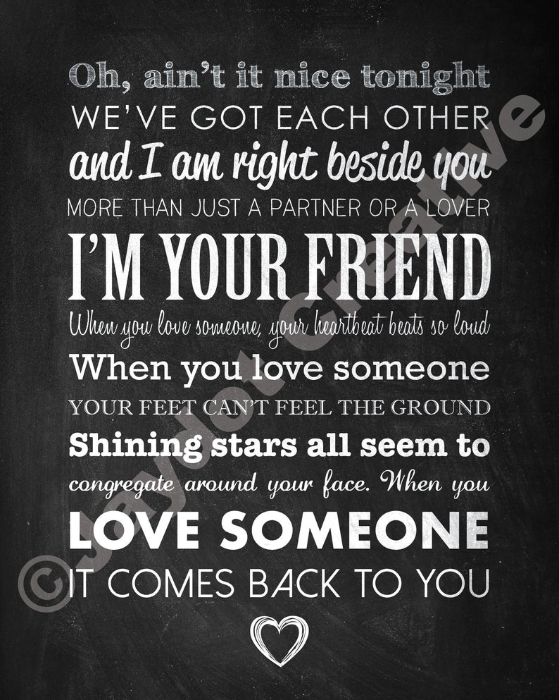 JASON MRAZ Love Someone PRINTABLE Lyrics Artwork | Etsy