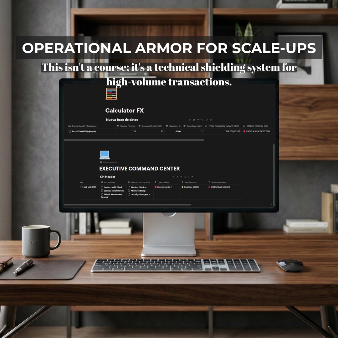 The Executive Ops Suite | Full Operations OS + Cognitive Command Center ...