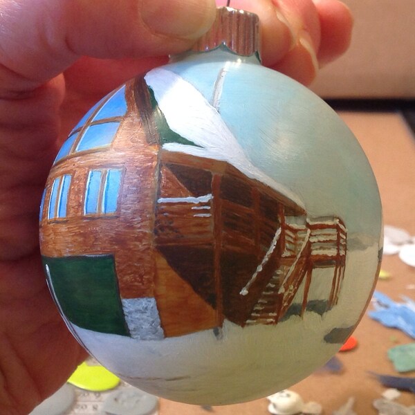 Custom Hand Painted Keepsake Ornaments