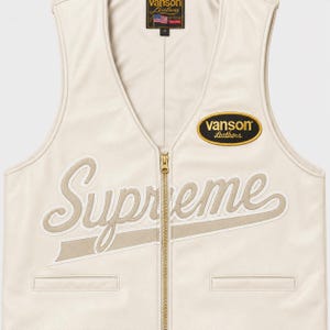 Vanson Leather Vest - Etsy