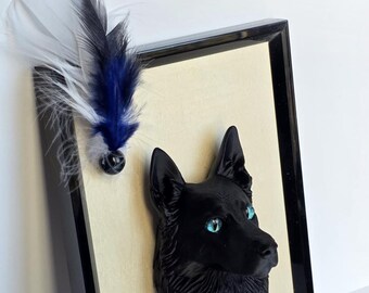 Dog Portrait - Frame Edition - 3d Prited - PLA