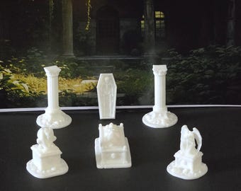 Haunted Crypt Bundle - Miniature Terrain for Dungeons & Dragons, TTRPG