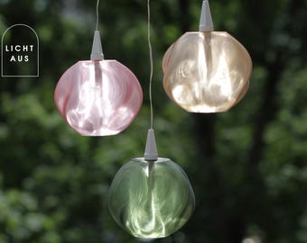 Lampenschirm für A1/A1E Herrnhuter Stern 13 cm | Gartenlampe | Balkonlicht | Durchscheinend in Glasoptik |
