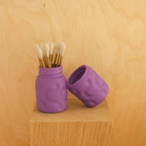 Cotton swab box | Compact storage box | Toothpick box | Travel case | Jewelry box | Designer bathroom box