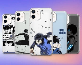 Isagi Phone Case Anime Soccer Cover for iPhone 17, 17Pro, 16, 15, 14, 13, 12, Samsung S26, S25, S24, A17, A57, Pixel 10, 9