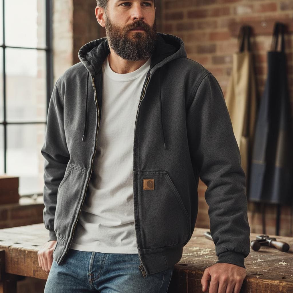 Grey carhartt detroit jacket - Etsy 日本