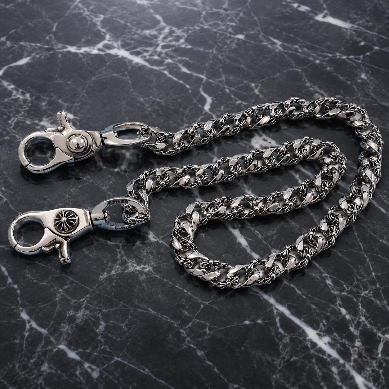 90s Chain Wallet - Etsy Norway