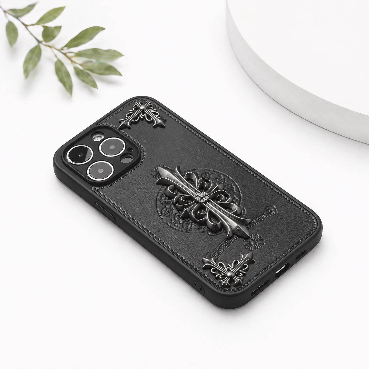 Chrome hearts iPhone 12 pro case - Etsy 日本