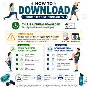 Ejercicios para aliviar el dolor lumbar / Tabla de 16 ejercicios fáciles de estiramiento y movilidad / Imprimible para aliviar el dolor de espalda sin equipo / Descarga digital imagen 5